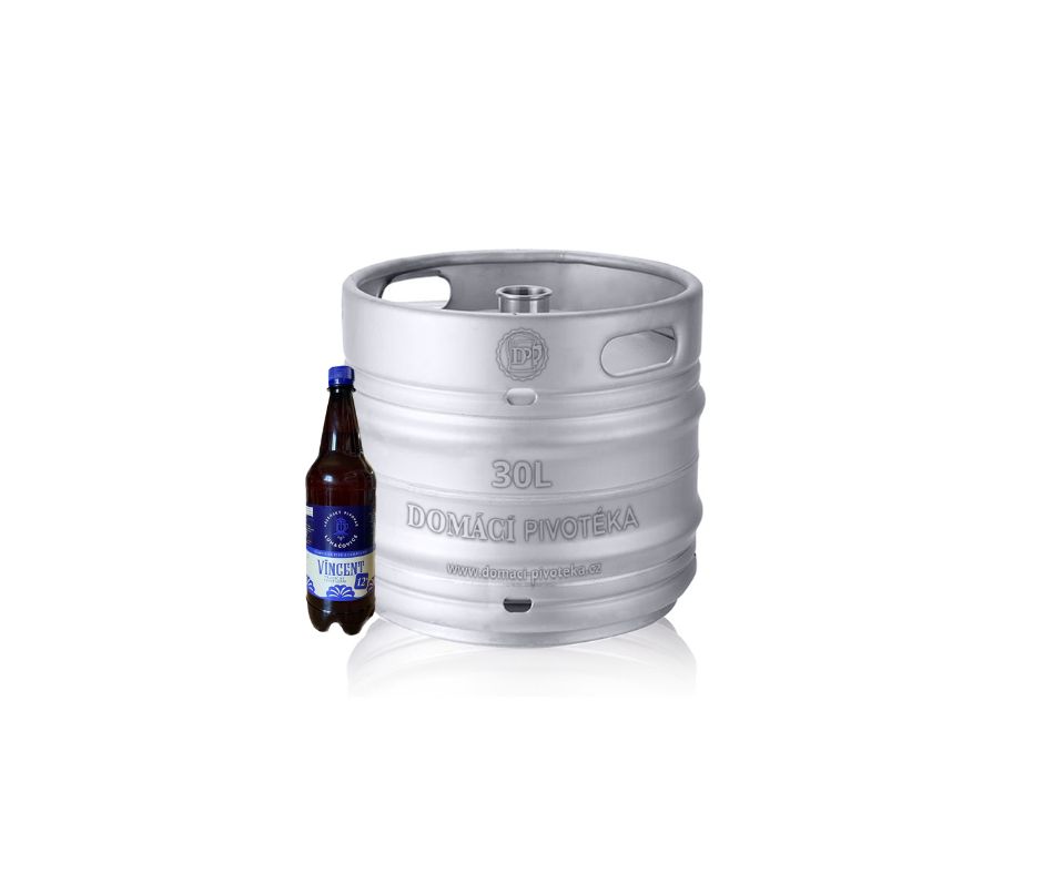 Lázeňský pivovar Luhačovice 12° Vincent světlý ležák - 30l sud