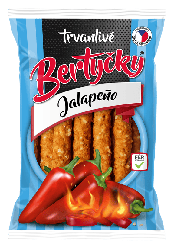 Bertyčky Jalapeňo 90g
