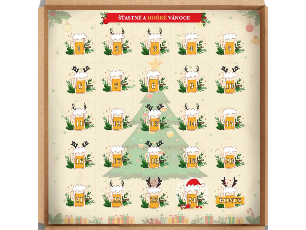 Domácí pivotéka | Adventní kalendář pro muže