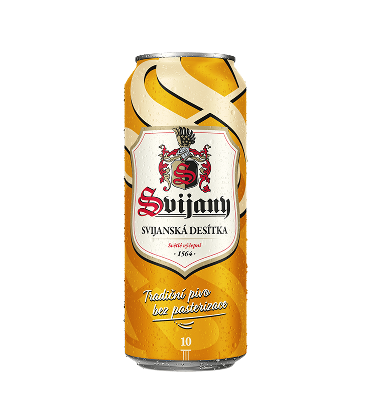 Levně Svijany Desítka - 0,5l plech