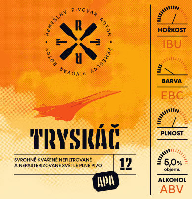 Rotor Tryskáč 12° APA - 1l Pet