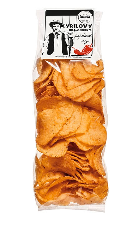 Krajči Cyrilovy brambůrky paprikové - 100g