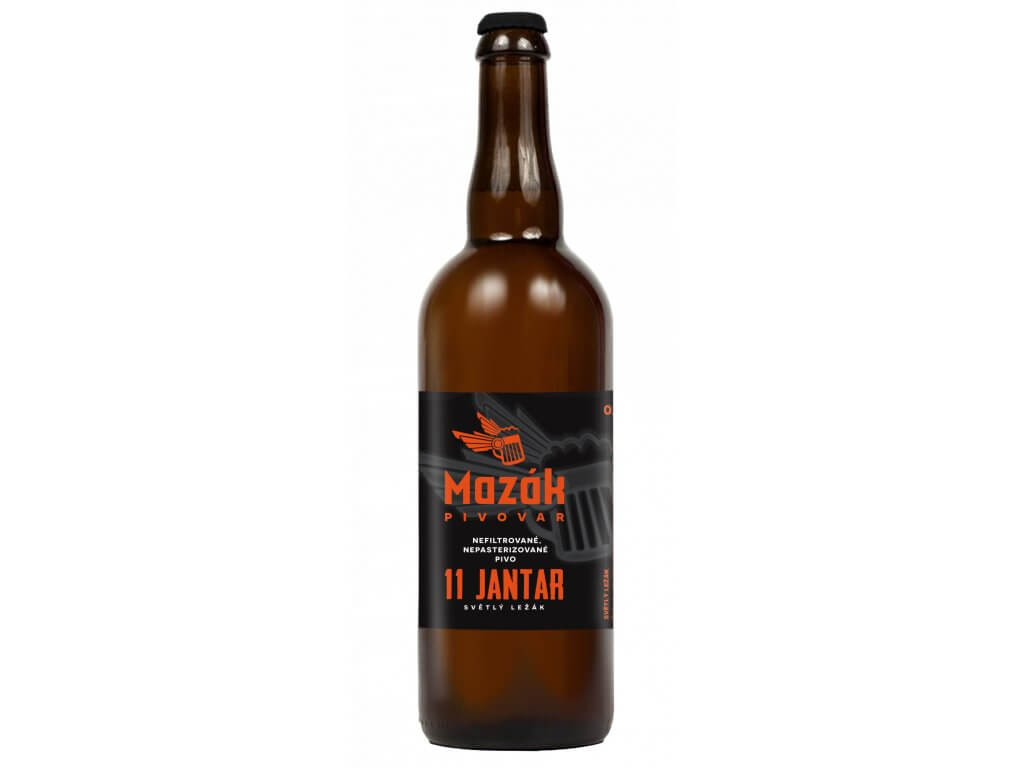 Mazák 11°Jantar - Láhev 0,75l