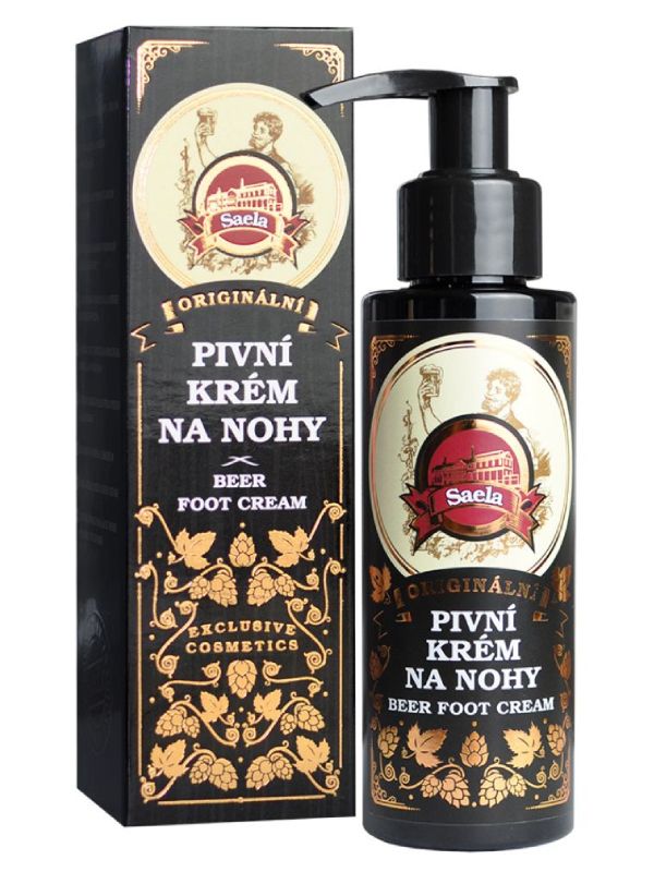 Saela, s.r.o. Originální pivní krém na nohy 100ml