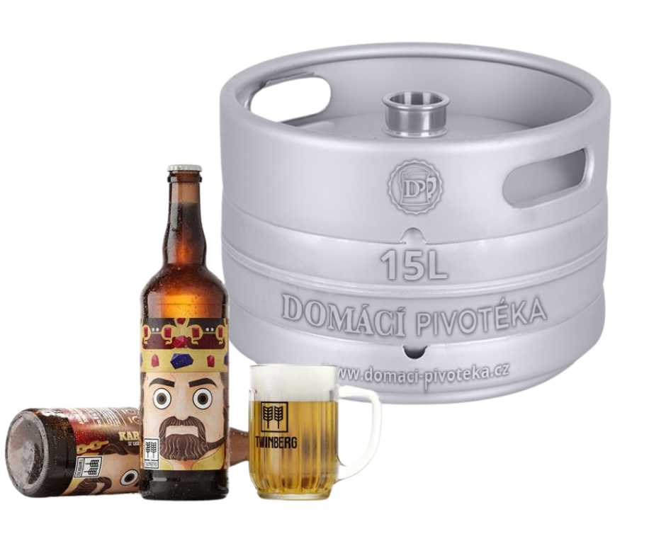 Levně Twinberg Karel 11° ležák Helles - 15l sud