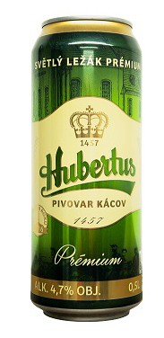 Kácov Hubertus Premium - 0,5l plech