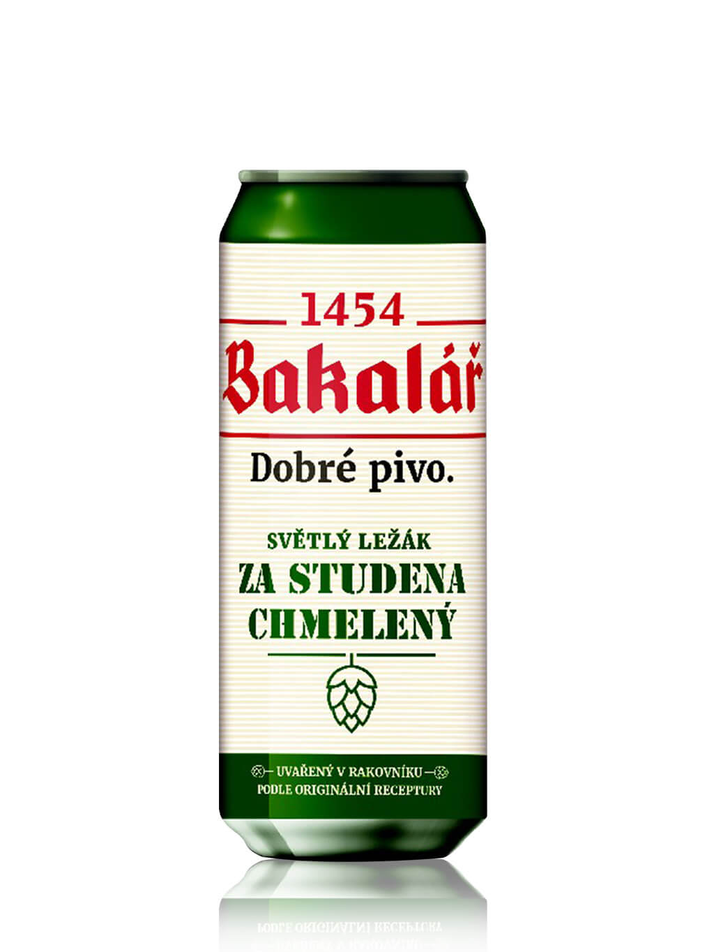 Bakalář za studena chmelený - 0,5L plech