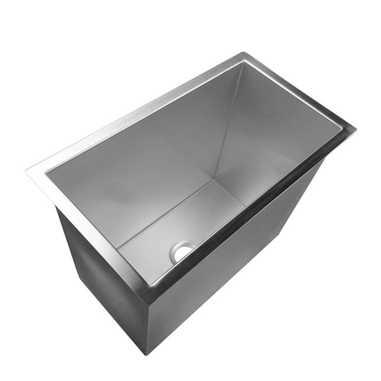 Nerezový dřez pro myčku skla