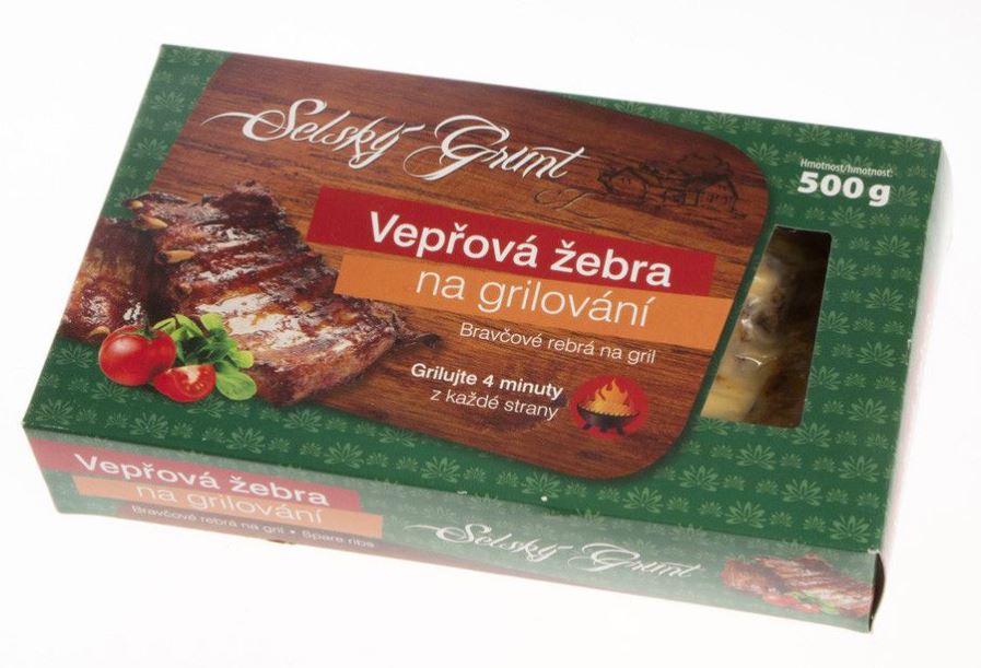 Levně Selský Grunt Žebra na gril 500g