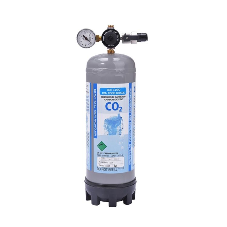 Bombička CO2 1000g - Kompletní sestava