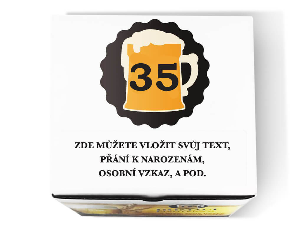 Levně Dárek k 35 narozeninám s vlastním přáním