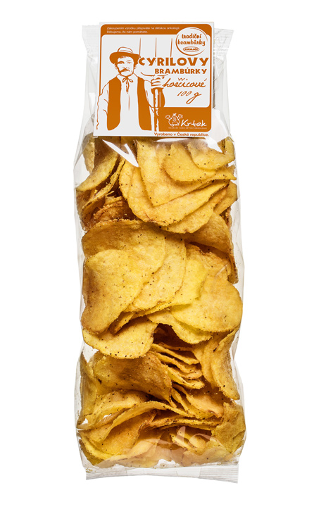 Cyrilovy brambůrky hořčicové - 100g