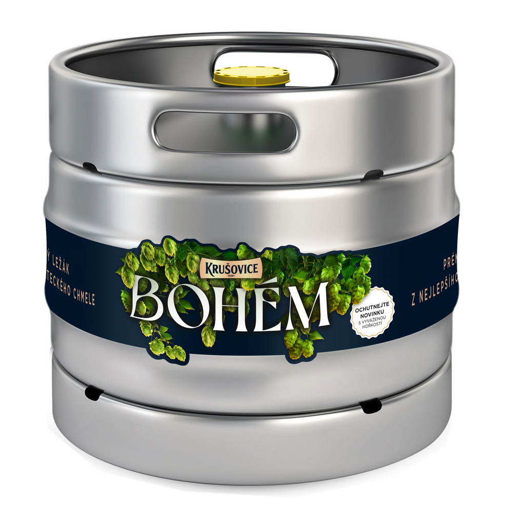 Krušovice Bohém - 30l sud
