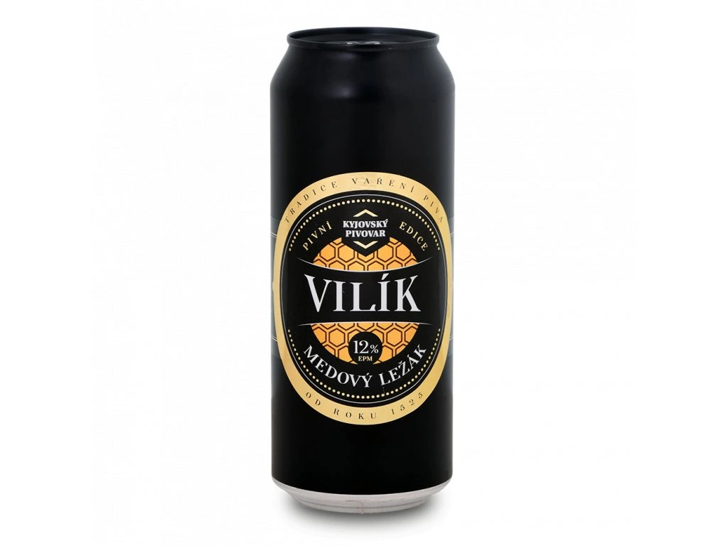 Levně Kyjovský pivovar Vilík 12° - 0,5l Plech