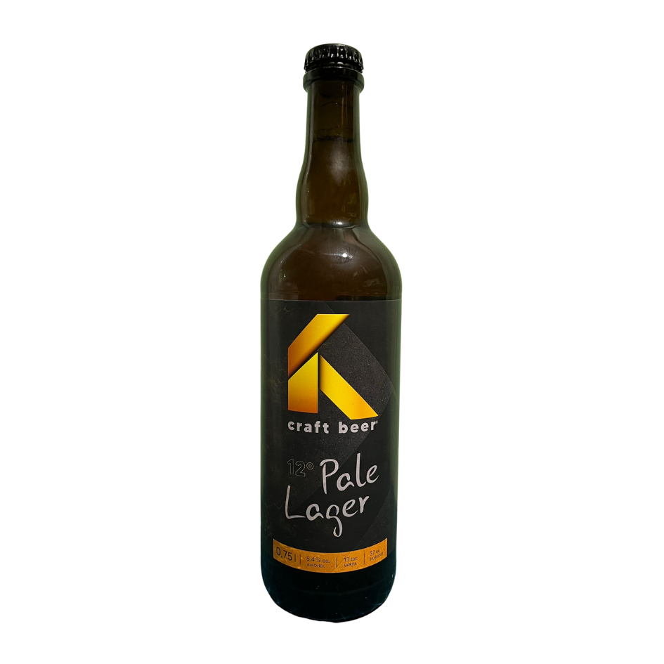Kobzův Pivovar - Pale Lager 12° - láhev 0,75l