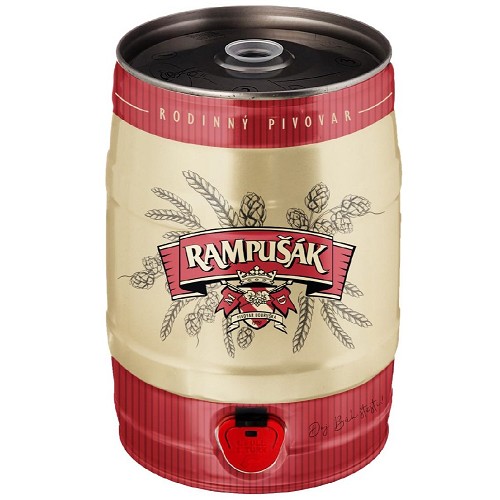Levně Dobrušská 11° - Rodinný pivovar Rampušák - 5l sud