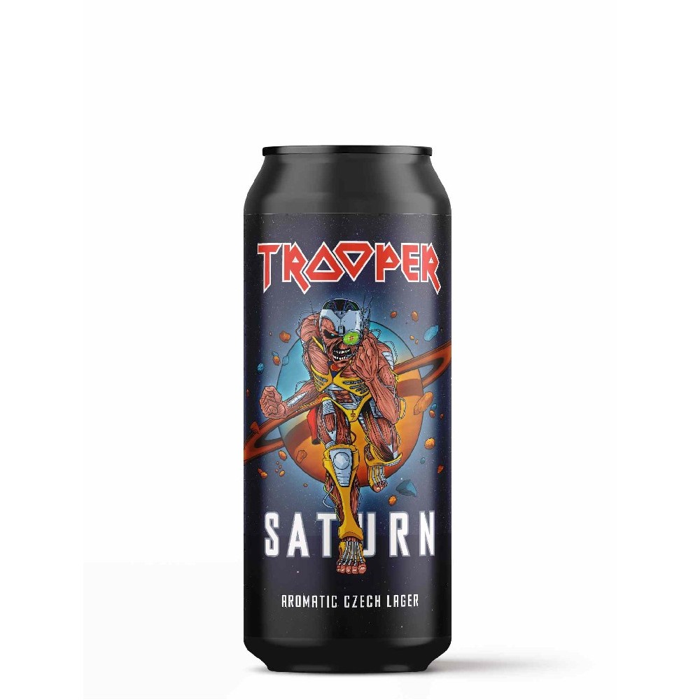 Levně Elektrárna Iron Maiden Trooper - 0,5l plech