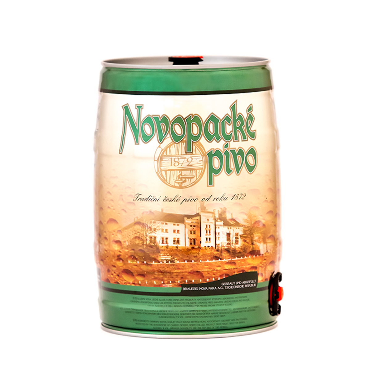 Novopacké pivo Kumburák - soudek piva 5L