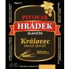 Hrádek - Královec 13° tmavý speciál - PET 1L etiketa