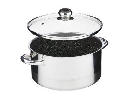 KOLIMAX Hrnec CERAMMAX PRO STANDARD s poklicí, Ø 26 cm, 6,5 l, černý granit