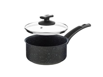 KOLIMAX Rendlík s rukojetí BLACK GRANITEC s poklicí, Ø 18 cm, 2 l