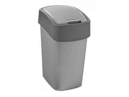 CURVER Koš odpadkový FLIP BIN 10 l výklopný, šedý