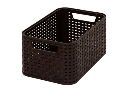 CURVER Box S úložný STYLE hnědý (28,5 x 19,4 x 13 cm)
