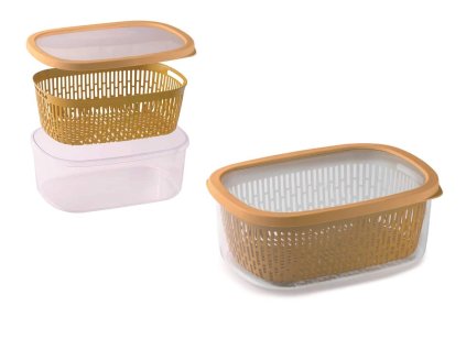 SNIPS dóza vzduchotěsná 4000ml s košíkem UH