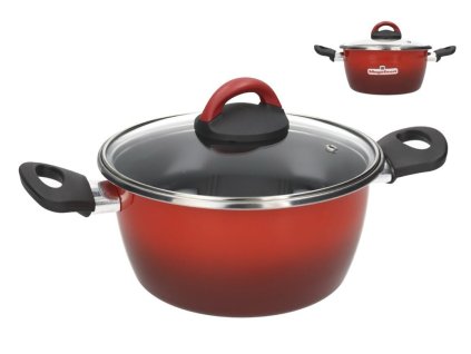 GERIMPORT hrnec s poklicí d20 (2,9l) Rosso