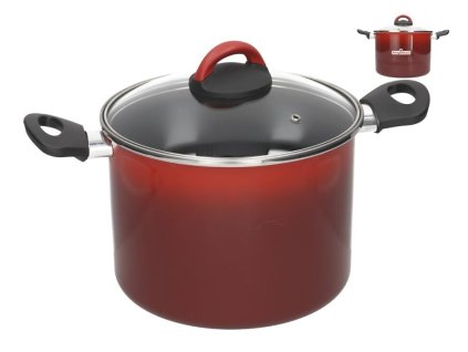 GERIMPORT hrnec s poklicí d22 (4,8l) Rosso