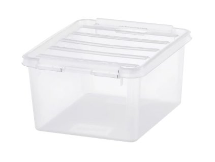SMART STORE box 2l CLASSIC bílé klipy 21x17x11cm
