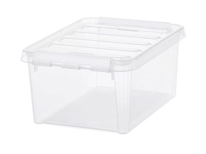 SMART STORE box 8l CLASSIC bílé klipy 34x25x16cm