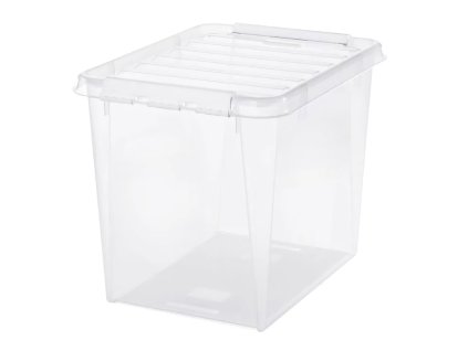 SMART STORE box 52l CLASSIC bílé klipy 50x39x41cm