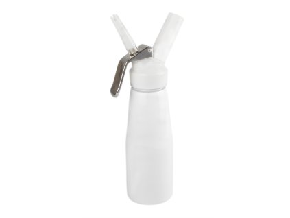 Šlehačková láhev LISS HOME CHEF 0,5 l bílá