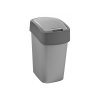 CURVER Koš odpadkový FLIP BIN 10 l výklopný, šedý