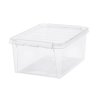 SMART STORE box 14l CLASSIC bílé klipy 40x30x18cm