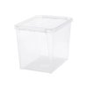 SMART STORE box 25l CLASSIC bílé klipy 40x30x32cm