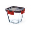SIMAX mísa s víkem klik-klak 0,9 l skleněná