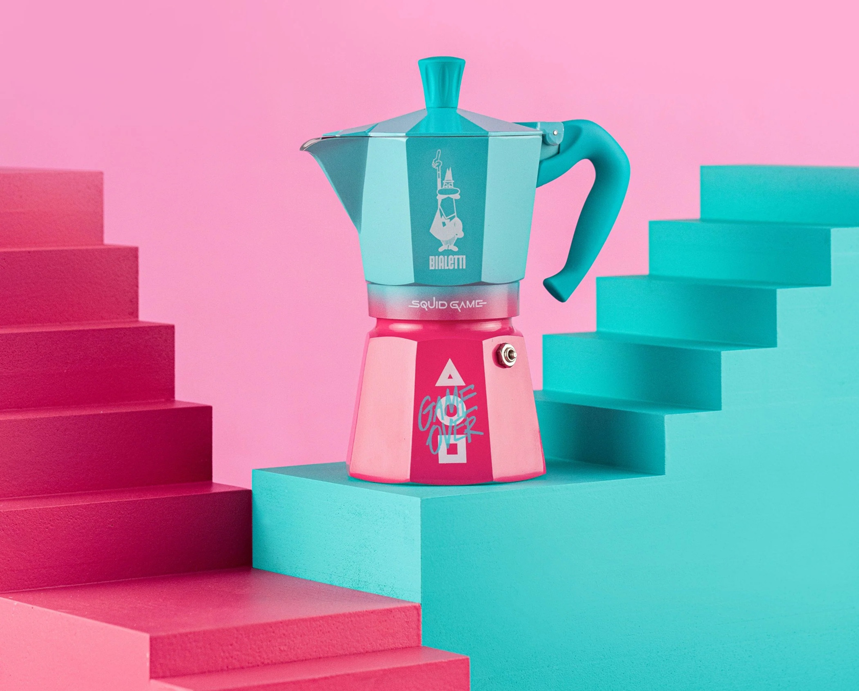 Bialetti Moka Express červená (různé velikosti)