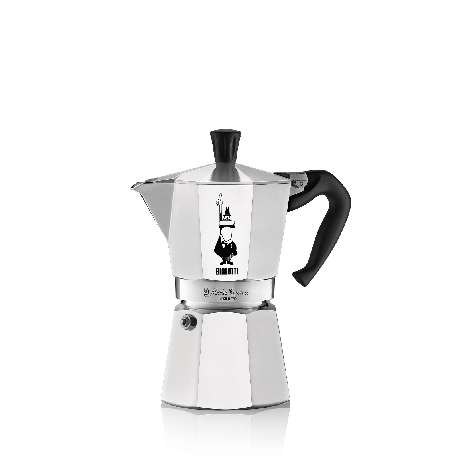 Bialetti Moka Express (různé velikosti) Objem v⁠ porcích: 6 porcí