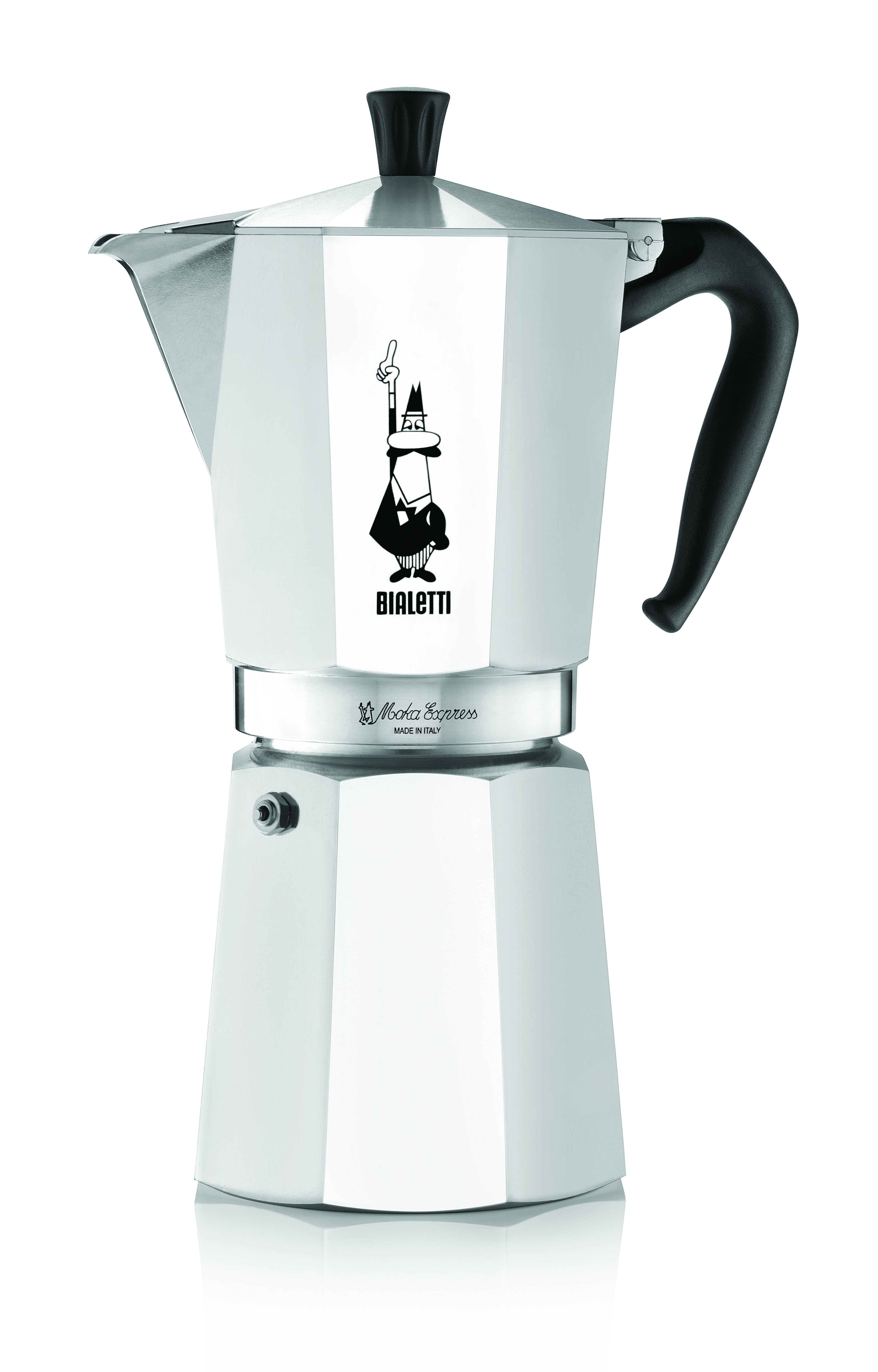 Bialetti Moka Express (různé velikosti) Objem v⁠ porcích: 9 porcí