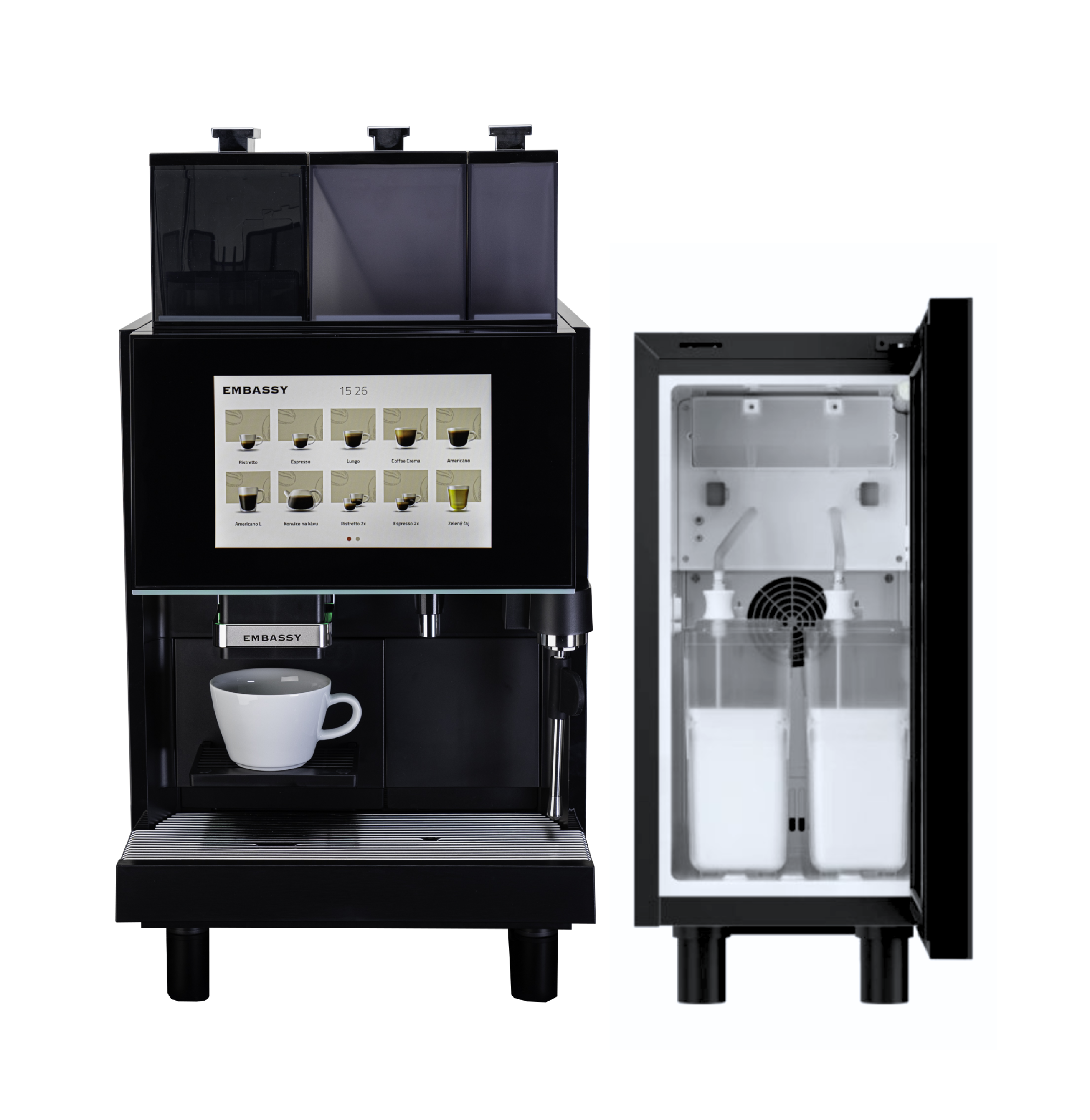 Embassy Bogota + lednice C22 na 2 mléka