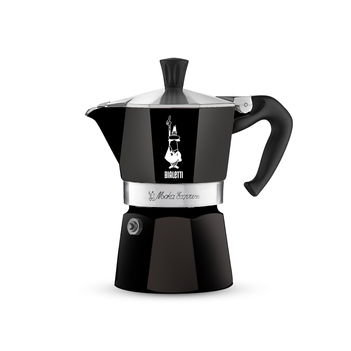 Bialetti Moka Express černá (různé velikosti) Objem v⁠ porcích: 6 porcí