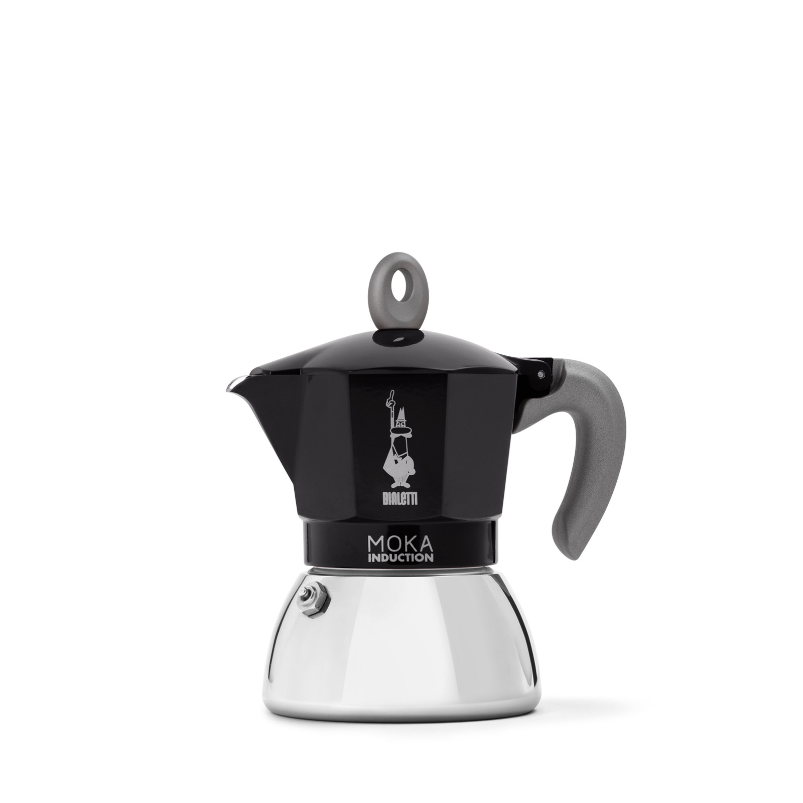 Bialetti New Moka Indukce černá (různé velikosti) Objem v⁠ porcích: 6 porcí