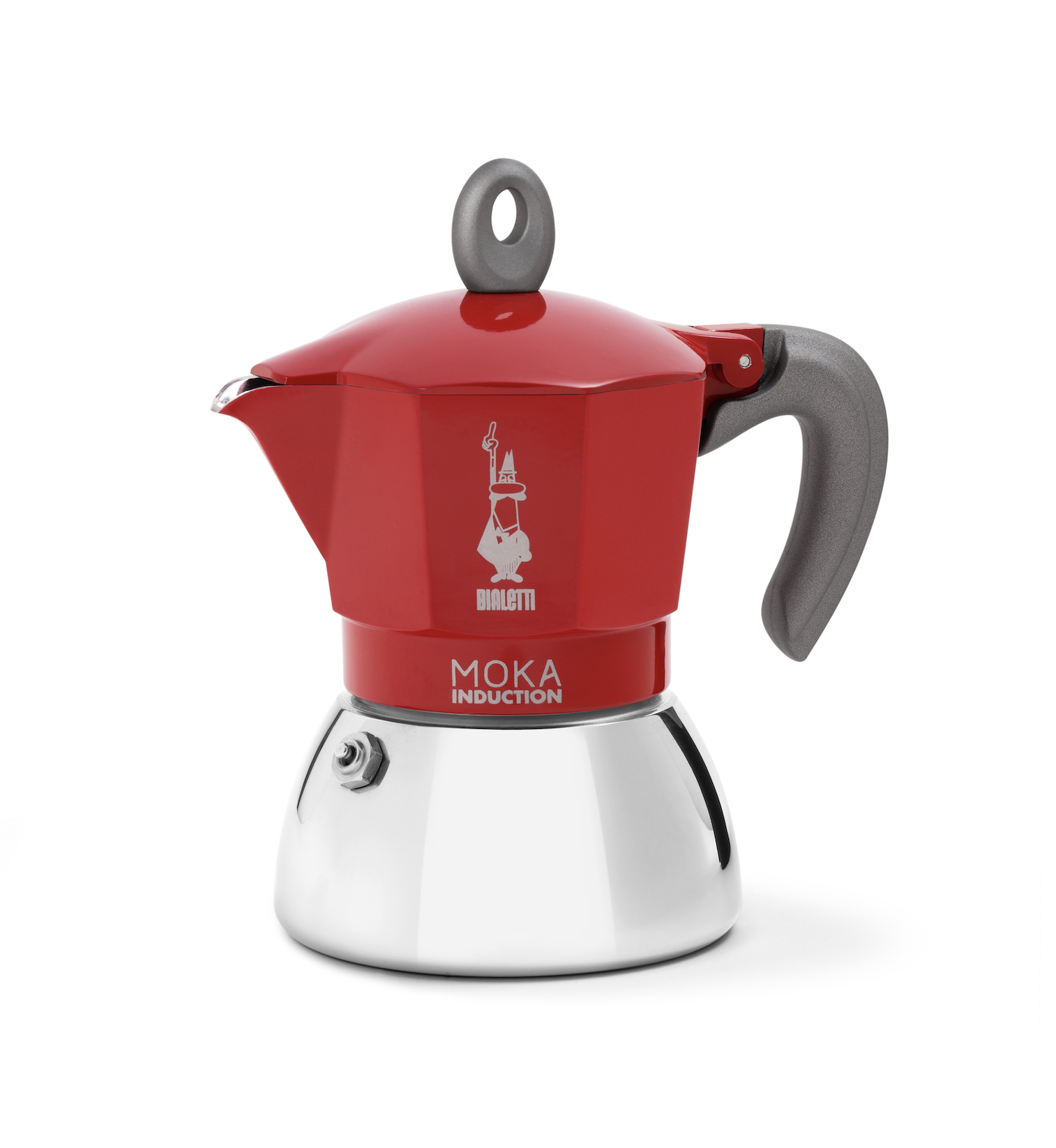 Bialetti New Moka Indukce červená (různé velikosti) Objem v⁠ porcích: 4 porce