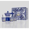 D&G Set Moka Express 3 porce + 3 šálky šedé pozadí 9x16