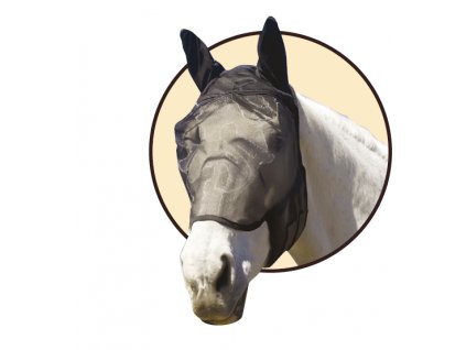 Absorbine Ultrashield EX maska proti hmyzu s ušima velikost Malý kůň (small horse)