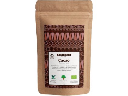 BrainMax Pure Cacao, Bio Kakao z Peru, 1000 g