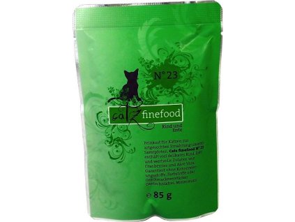 Catz finefood kapsička s hovězím a kachním masem 85 g