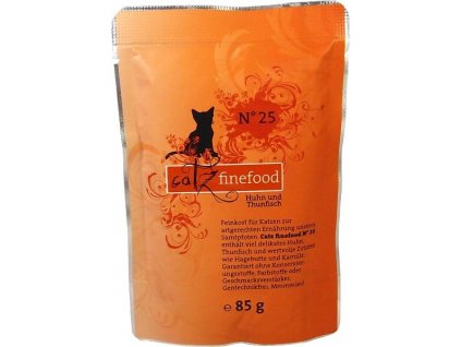 Catz finefood kapsička s kuřecím a tuňákem 85 g